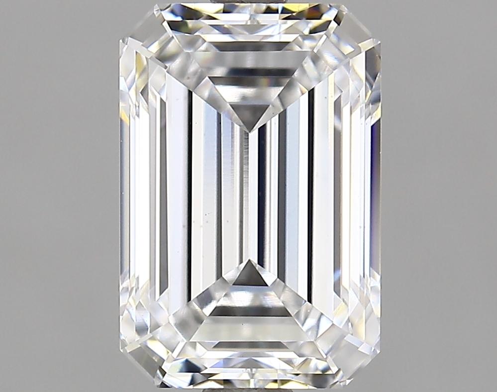 2.09 Carat Emerald Shaped Ideal Cut VS2 GIA Certified Lab Grown Diamond