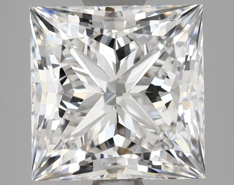 2.55 Carat Princess Shaped Ideal Cut VS1 GIA Certified Lab Grown Diamond