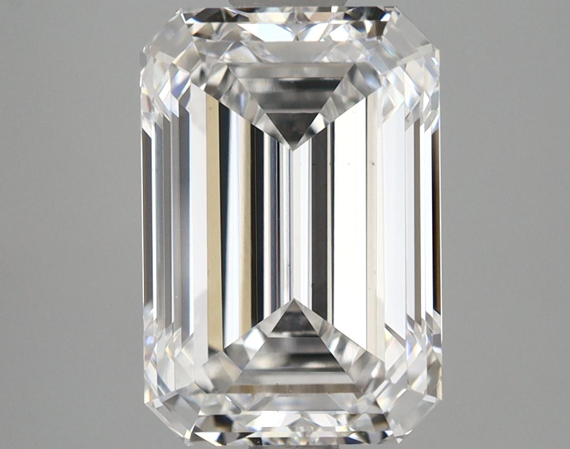 3.01 Carat Emerald Shaped Ideal Cut VS2 GIA Certified Lab Grown Diamond