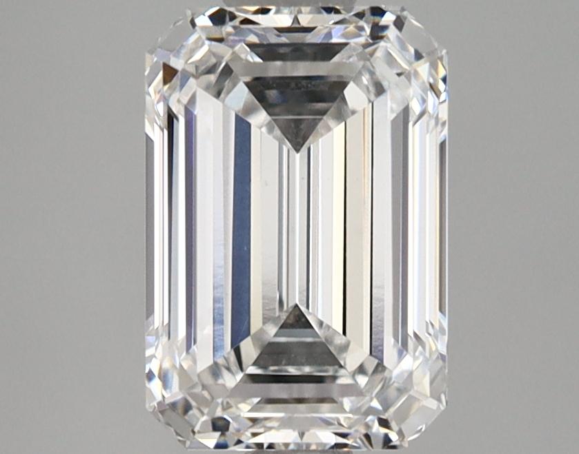 2.07 Carat Emerald Shaped Very Good Cut VVS2 GIA Certified Lab Grown Diamond