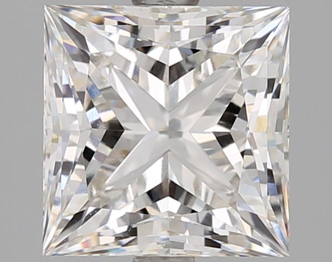 2.56 Carat Princess Shaped Very Good Cut VVS2 GIA Certified Lab Grown Diamond