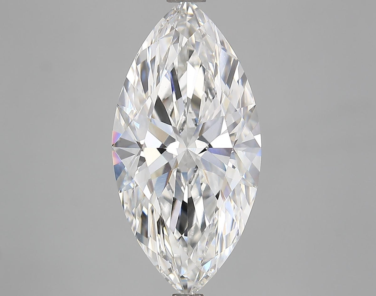 5.21 Carat Marquise Shaped Ideal Cut VVS2 GIA Certified Lab Grown Diamond