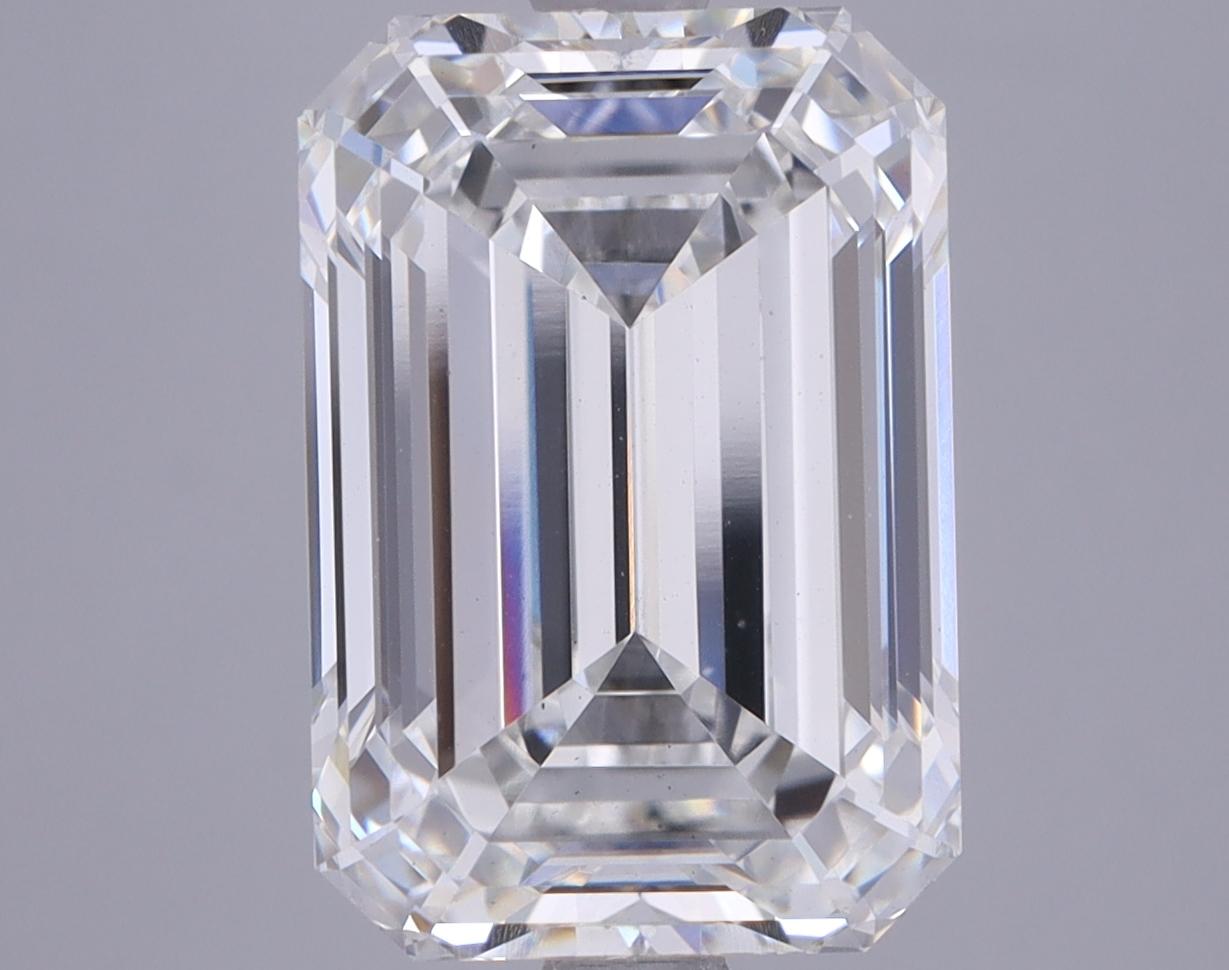 5.04 Carat Emerald Shaped Ideal Cut VS1 GIA Certified Lab Grown Diamond