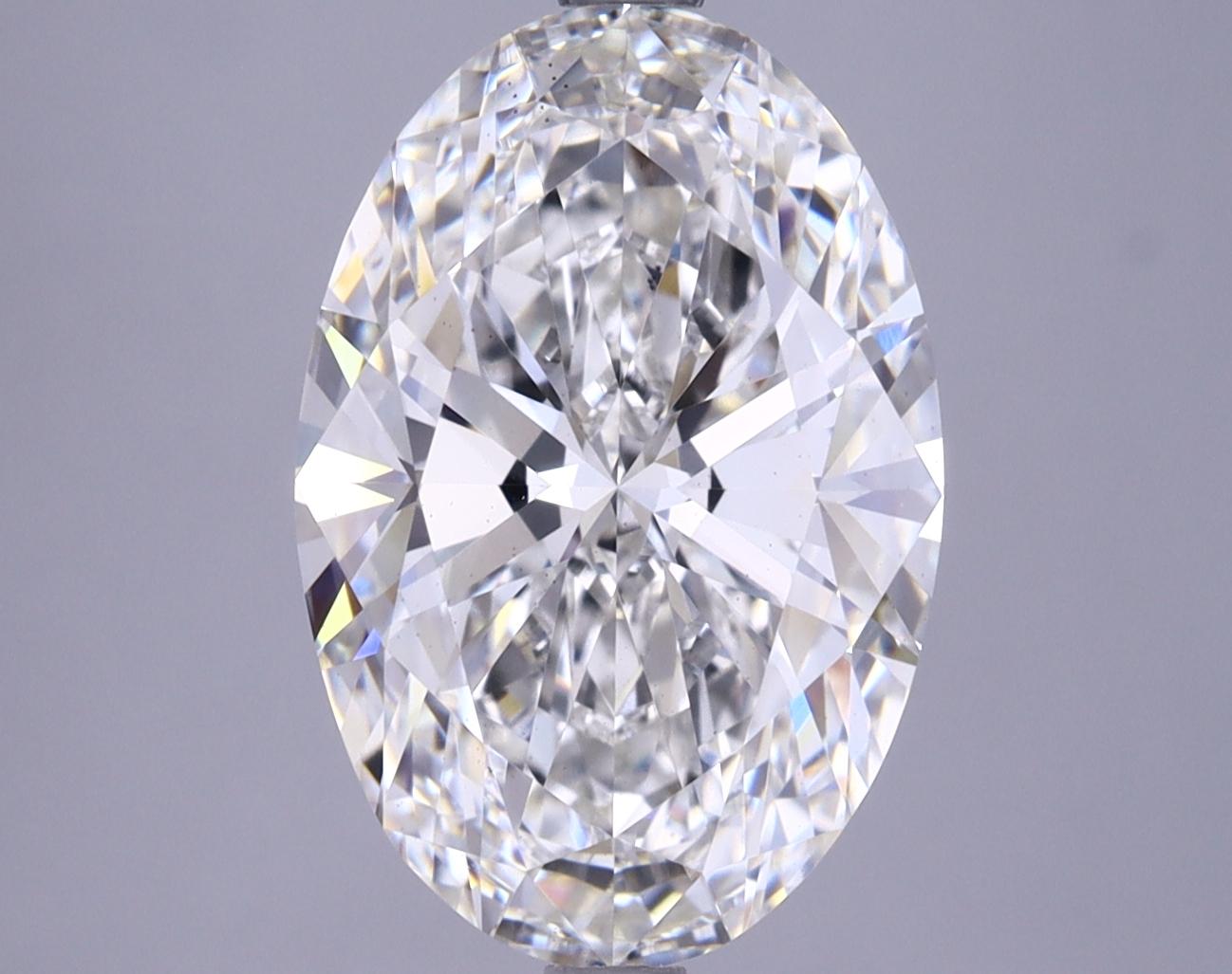 4.77 Carat Oval Shaped Excellent Cut VS2 GIA Certified Lab Grown Diamond