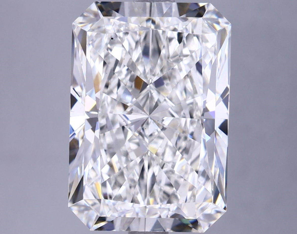 5.74 Carat Radiant Shaped Ideal Cut VS2 GIA Certified Lab Grown Diamond