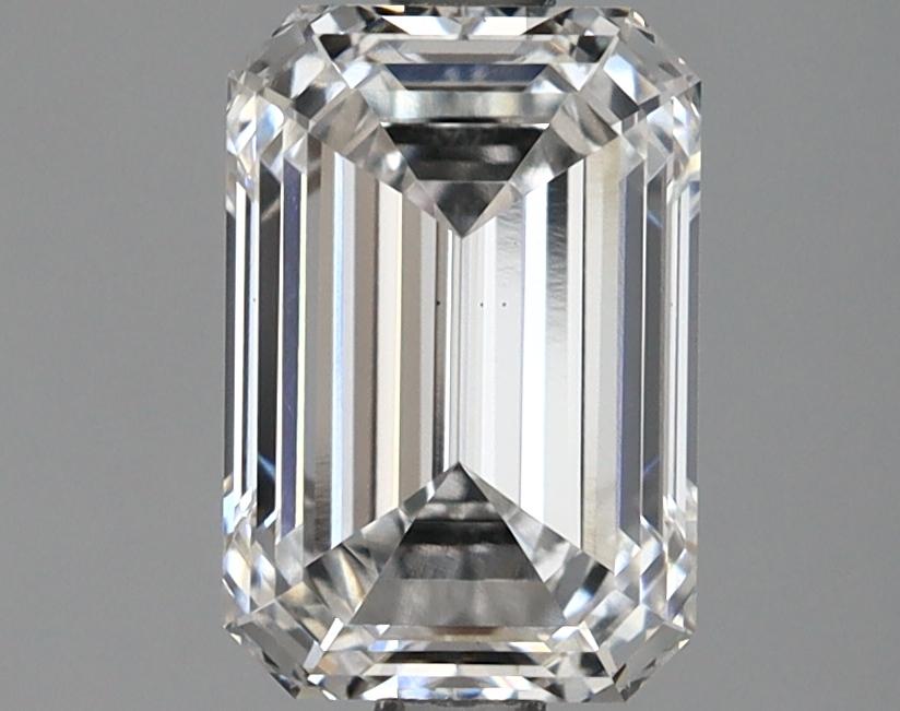 2.09 Carat Emerald Shaped Ideal Cut VS2 GIA Certified Lab Grown Diamond