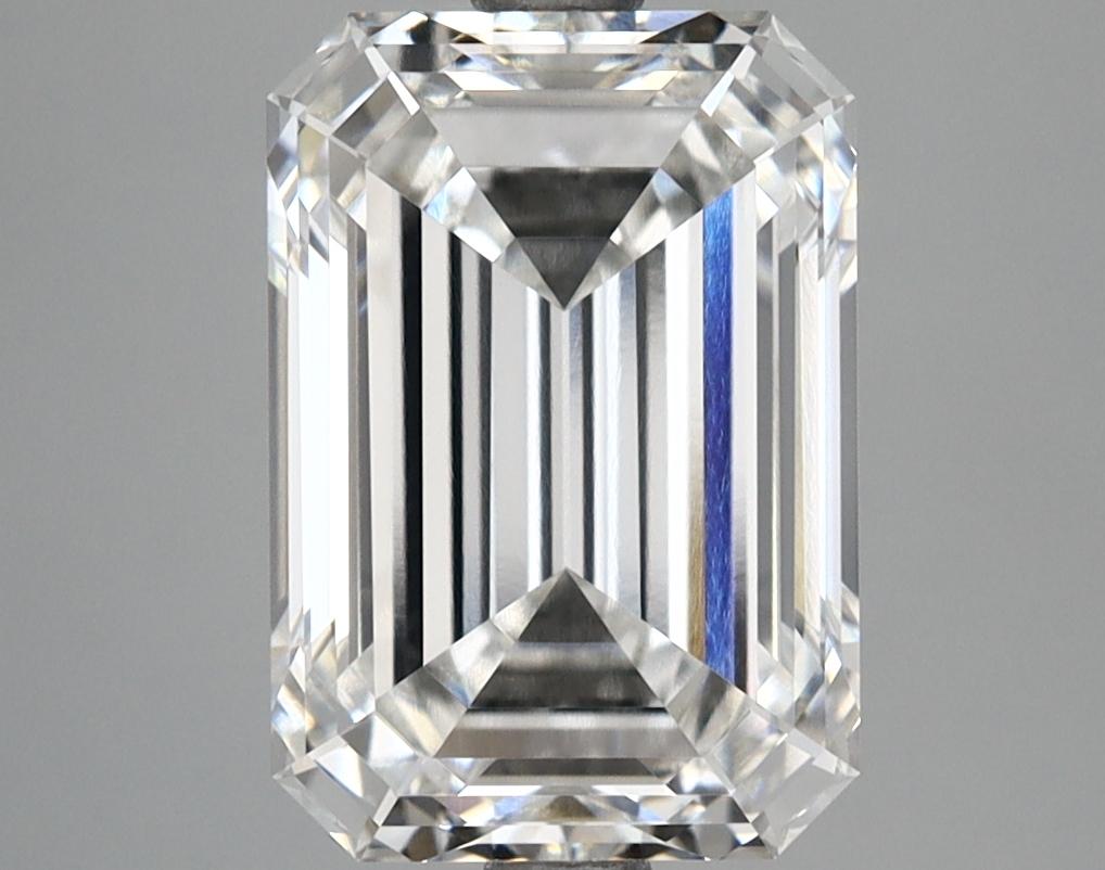 3.91 Carat Emerald Shaped Ideal Cut VVS1 GIA Certified Lab Grown Diamond