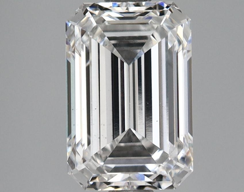 2.11 Carat Emerald Shaped Excellent Cut VS2 GIA Certified Lab Grown Diamond