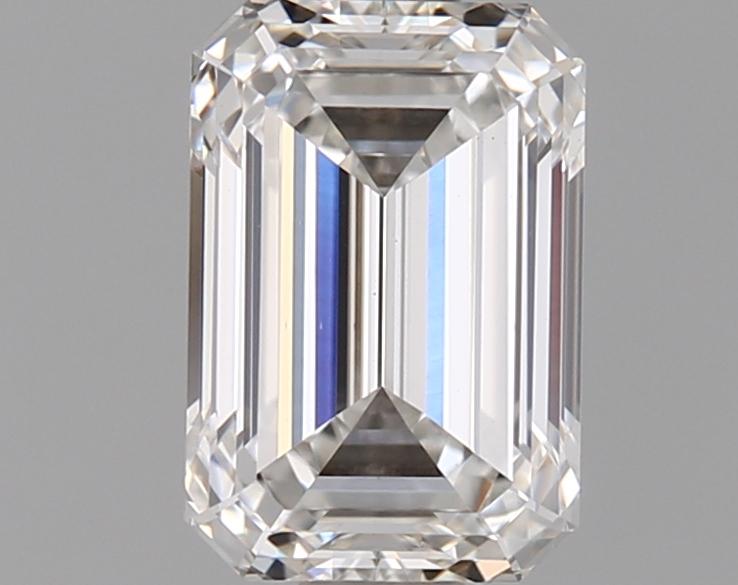 1.05 Carat Emerald Shaped Ideal Cut VS1 GIA Certified Lab Grown Diamond
