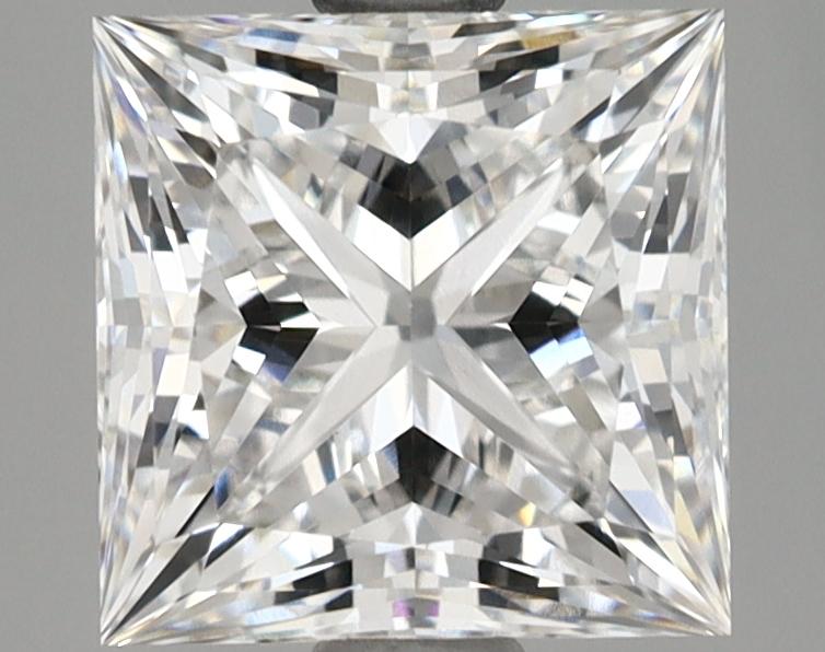 2.16 Carat Princess Shaped Very Good Cut VVS2 GIA Certified Lab Grown Diamond