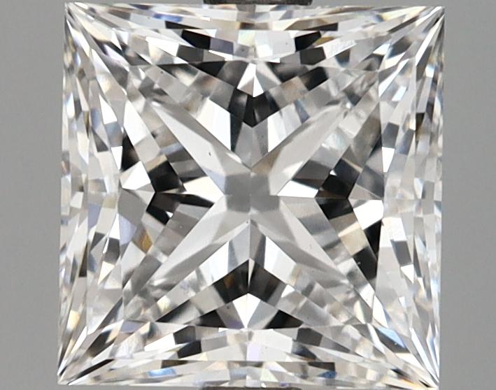 2.6 Carat Princess Shaped Ideal Cut VS1 GIA Certified Lab Grown Diamond