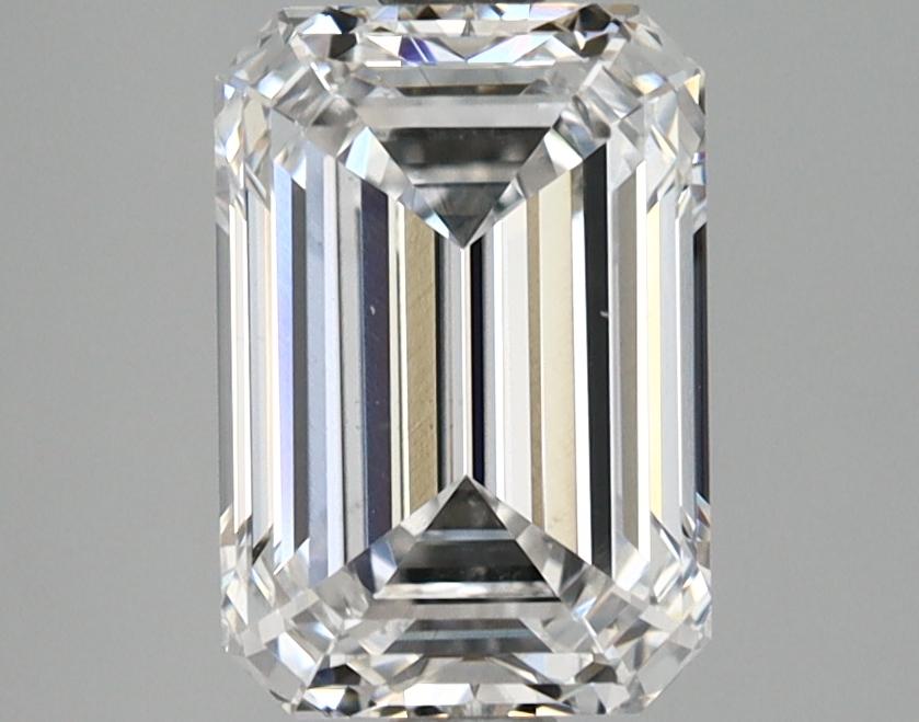2.17 Carat Emerald Shaped Ideal Cut VS1 GIA Certified Lab Grown Diamond