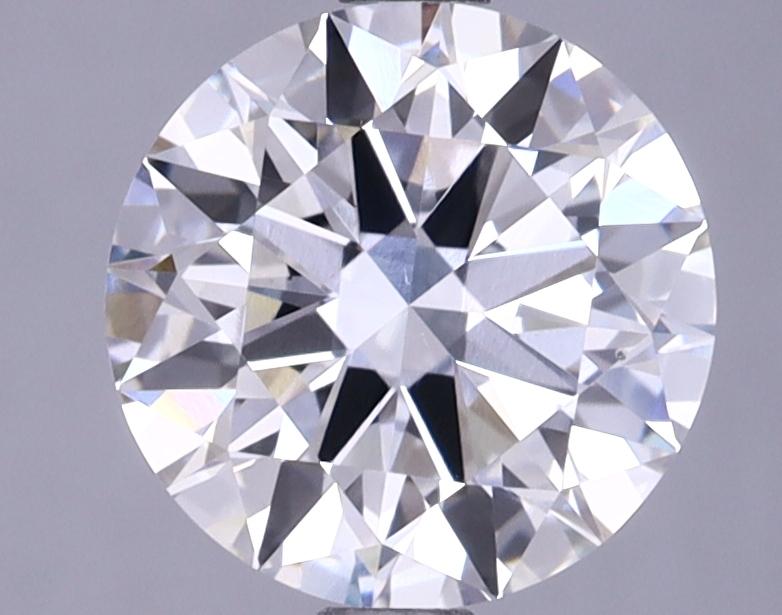 2.12 Carat Round Shaped Excellent Cut VS2 GIA Certified Lab Grown Diamond