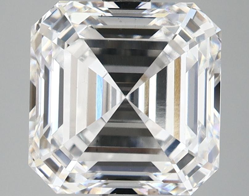 3.58 Carat Asscher Shaped Very Good Cut VS2 GIA Certified Lab Grown Diamond