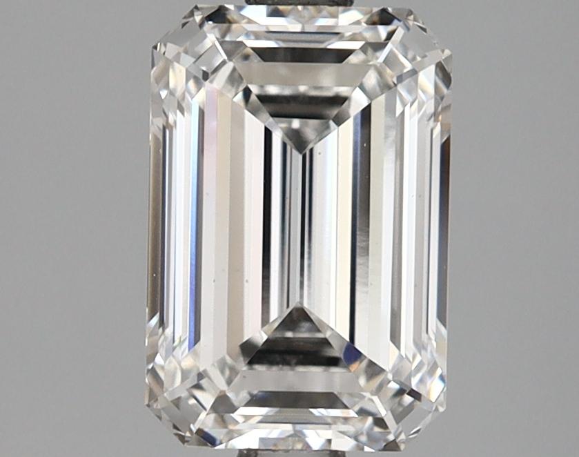 2.1 Carat Emerald Shaped Ideal Cut VS2 GIA Certified Lab Grown Diamond