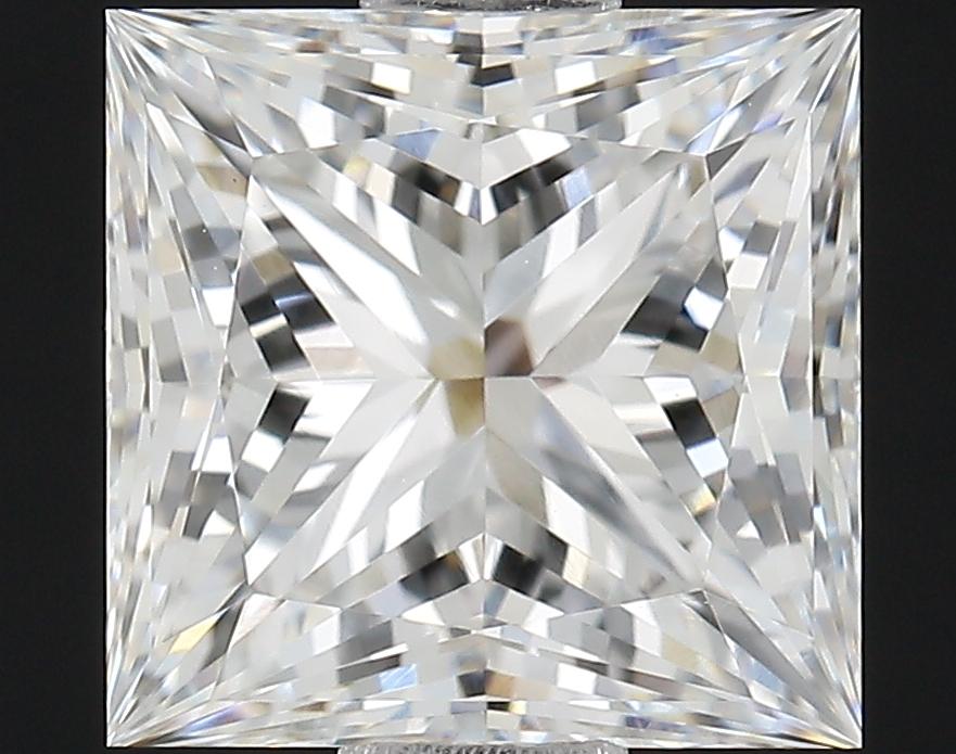 1.64 Carat Princess Shaped Very Good Cut VVS2 GIA Certified Lab Grown Diamond