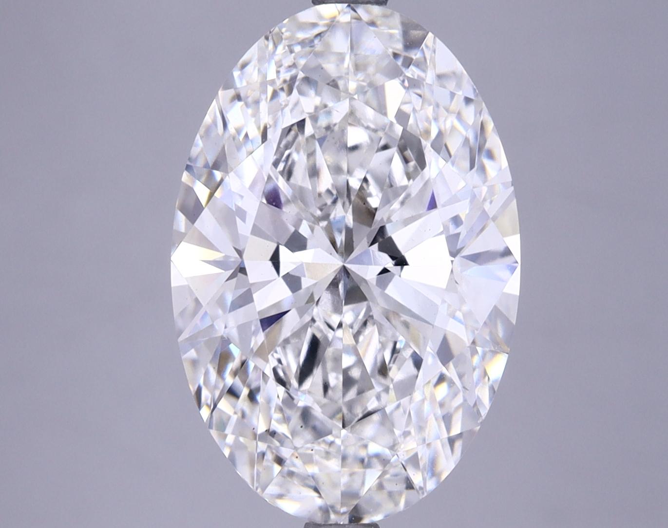 5.24 Carat Oval Shaped Very Good Cut VS2 GIA Certified Lab Grown Diamond