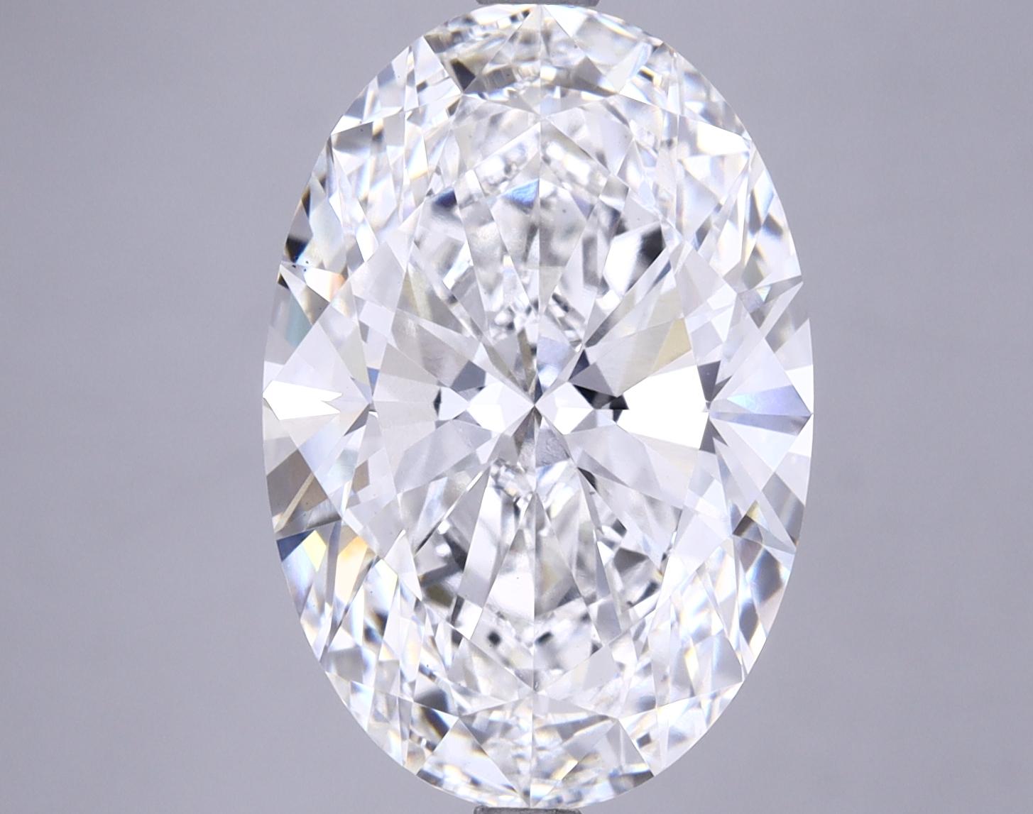 6.77 Carat Oval Shaped Ideal Cut VS2 GIA Certified Lab Grown Diamond