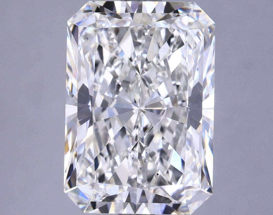5.14 Carat Radiant Shaped Ideal Cut VS2 GIA Certified Lab Grown Diamond