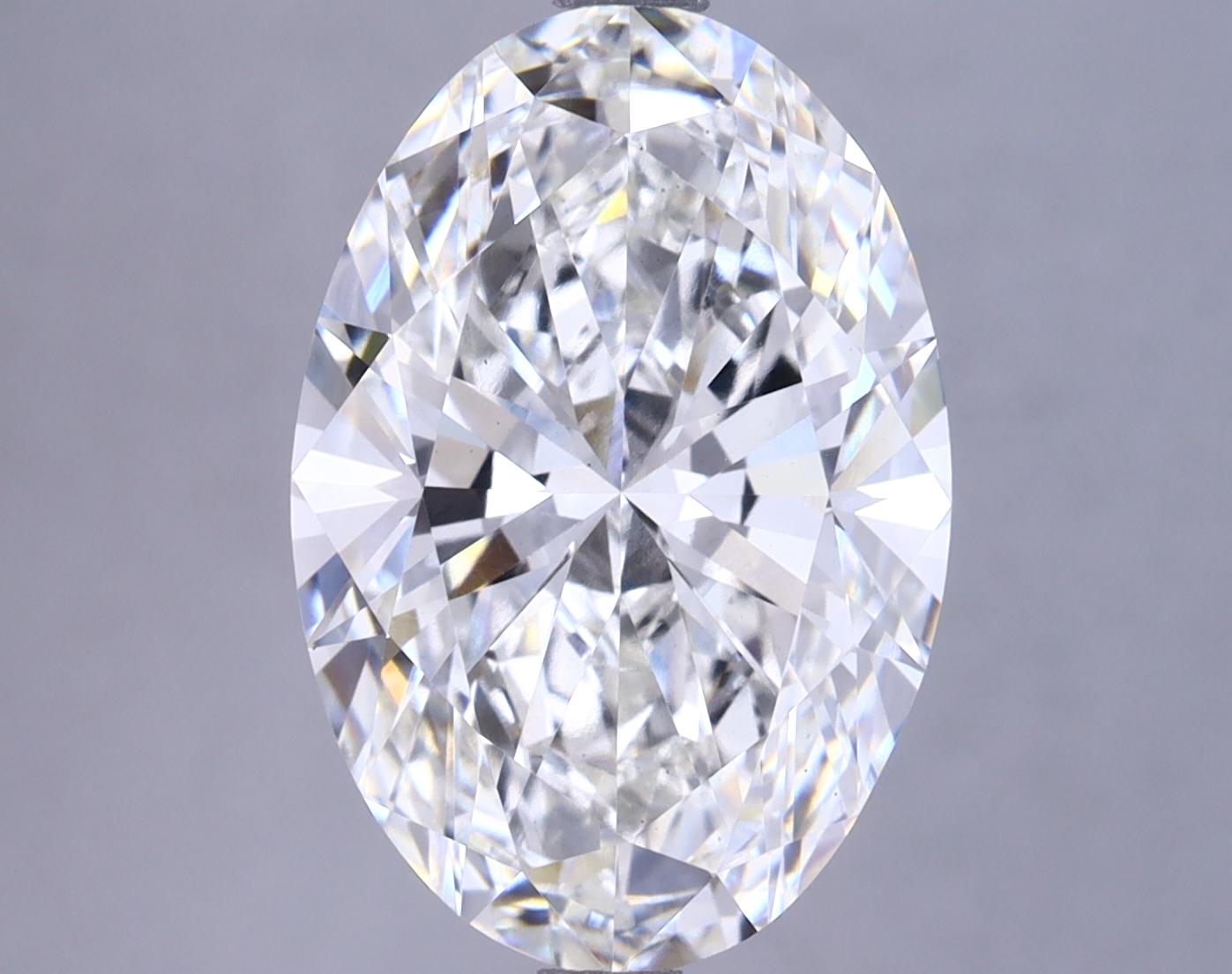 5.82 Carat Oval Shaped Ideal Cut VS1 GIA Certified Lab Grown Diamond