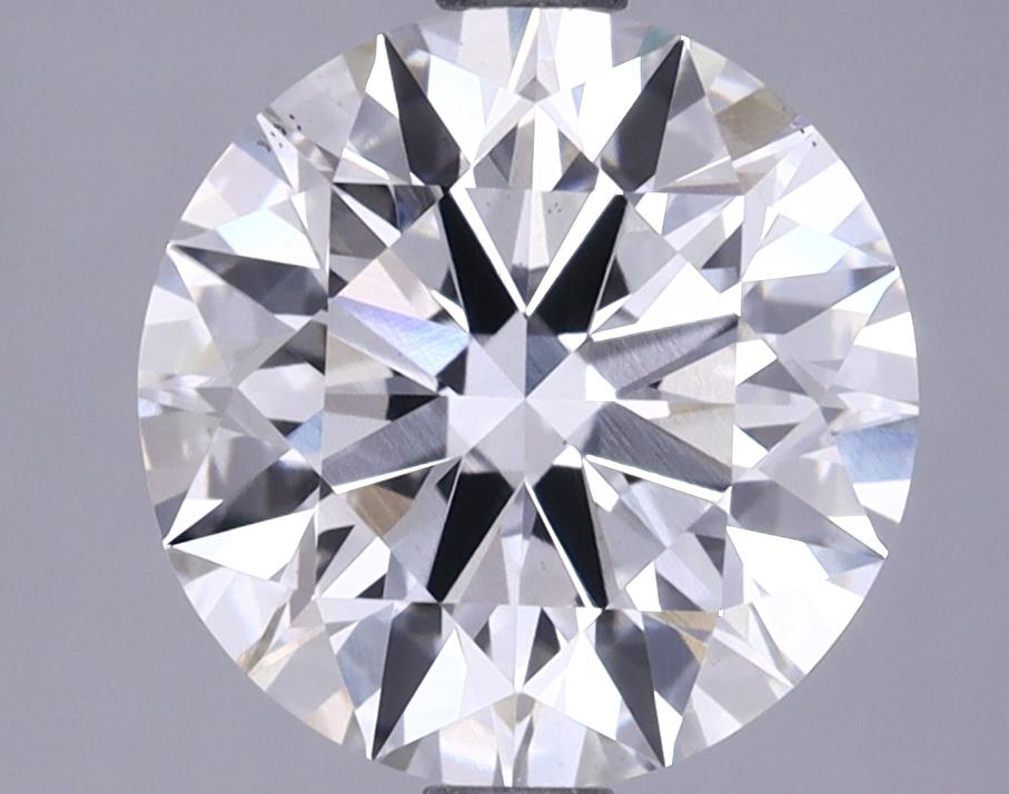 2.4 Carat Round Shaped Excellent Cut VS2 GIA Certified Lab Grown Diamond