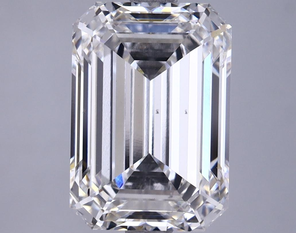 4.09 Carat Emerald Shaped Ideal Cut VS2 GIA Certified Lab Grown Diamond