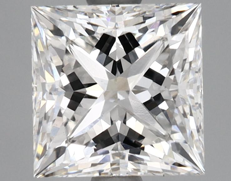 2.62 Carat Princess Shaped Very Good Cut VS1 GIA Certified Lab Grown Diamond