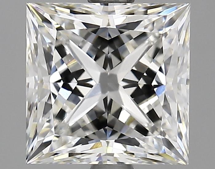 2.54 Carat Princess Shaped Ideal Cut VS1 GIA Certified Lab Grown Diamond