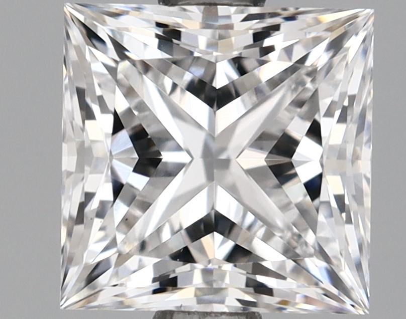 1.47 Carat Princess Shaped Ideal Cut VS1 GIA Certified Lab Grown Diamond
