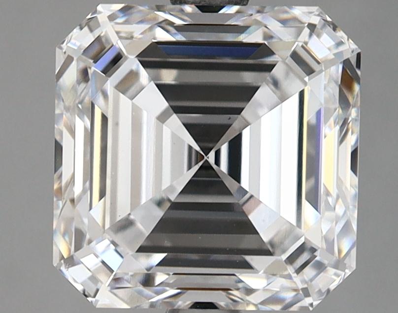 3.67 Carat Asscher Shaped Excellent Cut VS1 GIA Certified Lab Grown Diamond