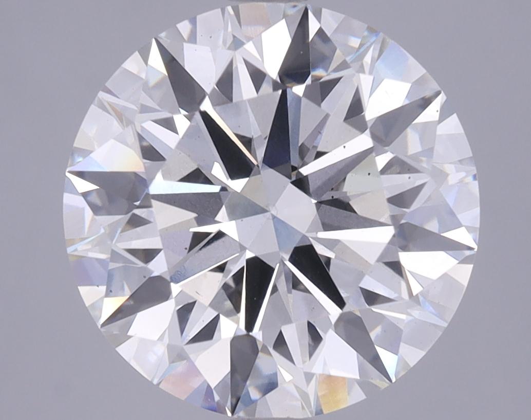 5.28 Carat Round Shaped Excellent Cut VS2 GIA Certified Lab Grown Diamond