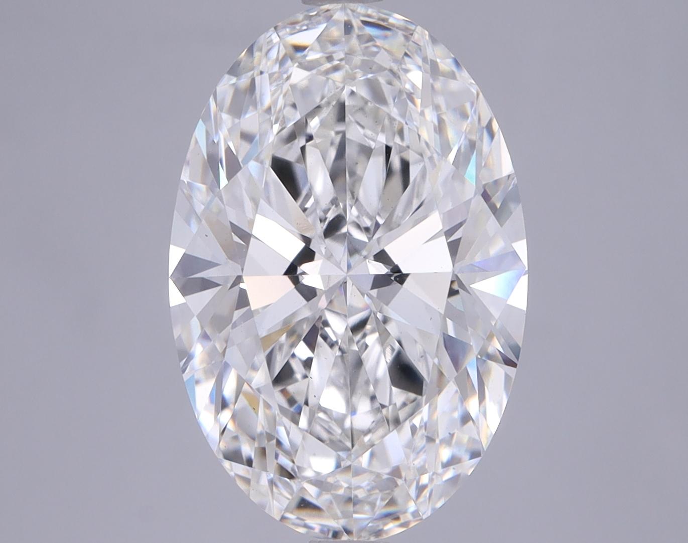 5.53 Carat Oval Shaped Excellent Cut VS2 GIA Certified Lab Grown Diamond