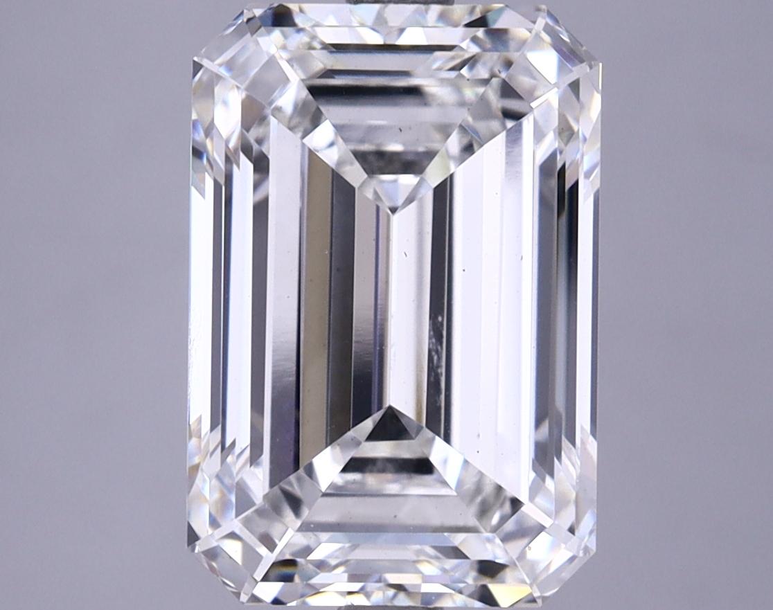 5.08 Carat Emerald Shaped Very Good Cut VS1 GIA Certified Lab Grown Diamond