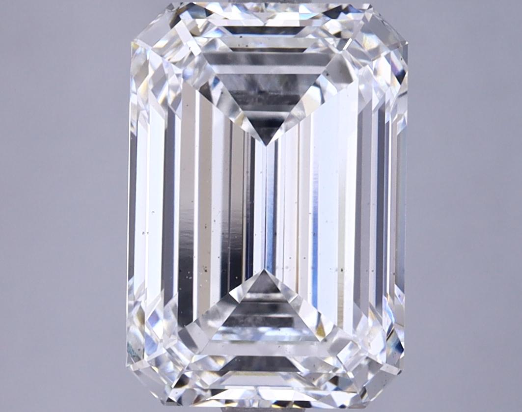 4.37 Carat Emerald Shaped Ideal Cut VS2 GIA Certified Lab Grown Diamond
