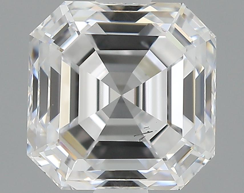 1.51 Carat Asscher Shaped Excellent Cut SI1 IGI Certified Lab Grown Diamond