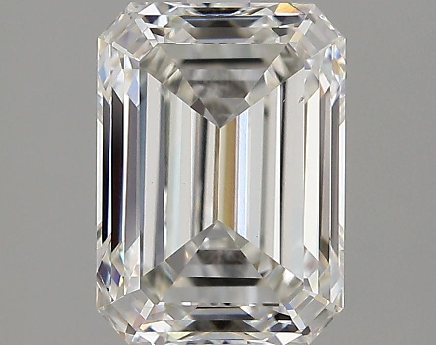 2.71 Carat Emerald Shaped Excellent Cut VS2 IGI Certified Lab Grown Diamond