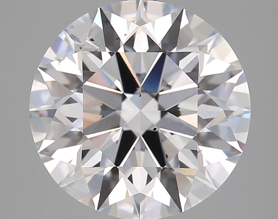 6.06 Carat Round Shaped Ideal Cut SI1 IGI Certified Lab Grown Diamond