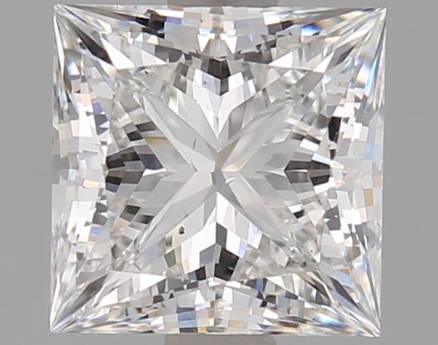 1.36 Carat Princess Shaped Ideal Cut SI1 IGI Certified Lab Grown Diamond