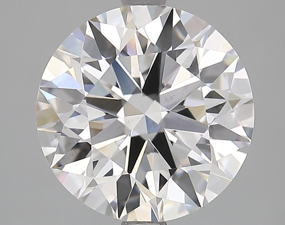 3.88 Carat Round Shaped Ideal Cut VS2 IGI Certified Lab Grown Diamond