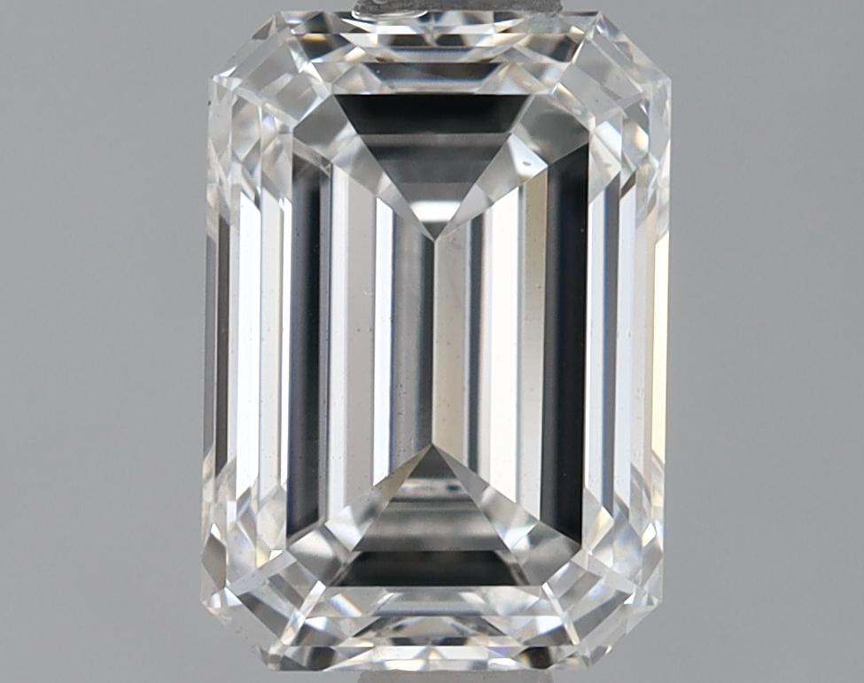 1.34 Carat Emerald Shaped Ideal Cut VS2 IGI Certified Lab Grown Diamond