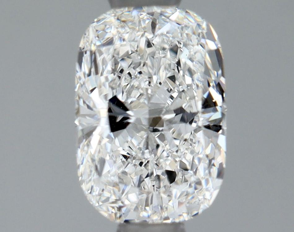 0.91 Carat Elongated Cushion Shaped Excellent Cut VVS2 IGI Certified Lab Grown Diamond