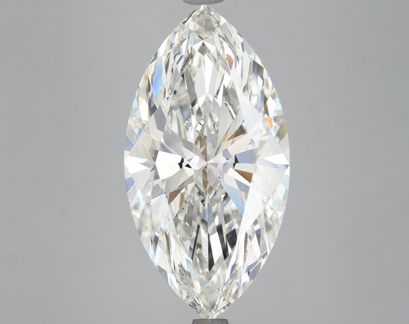 5.91 Carat Marquise Shaped Ideal Cut VS2 IGI Certified Lab Grown Diamond