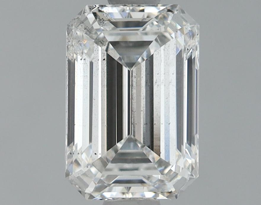 0.99 Carat Emerald Shaped Ideal Cut SI1 IGI Certified Lab Grown Diamond