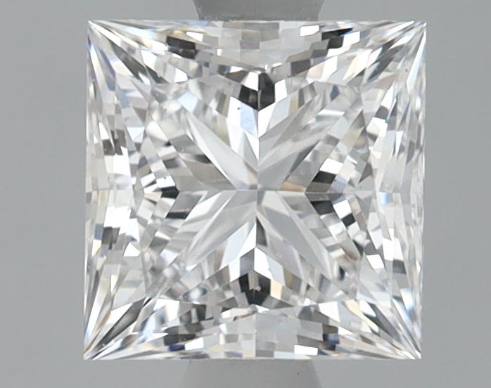 0.9 Carat Princess Shaped Very Good Cut VS2 IGI Certified Lab Grown Diamond