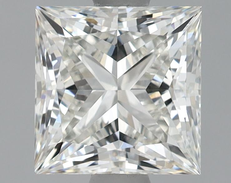 1.13 Carat Princess Shaped Ideal Cut VVS2 IGI Certified Lab Grown Diamond