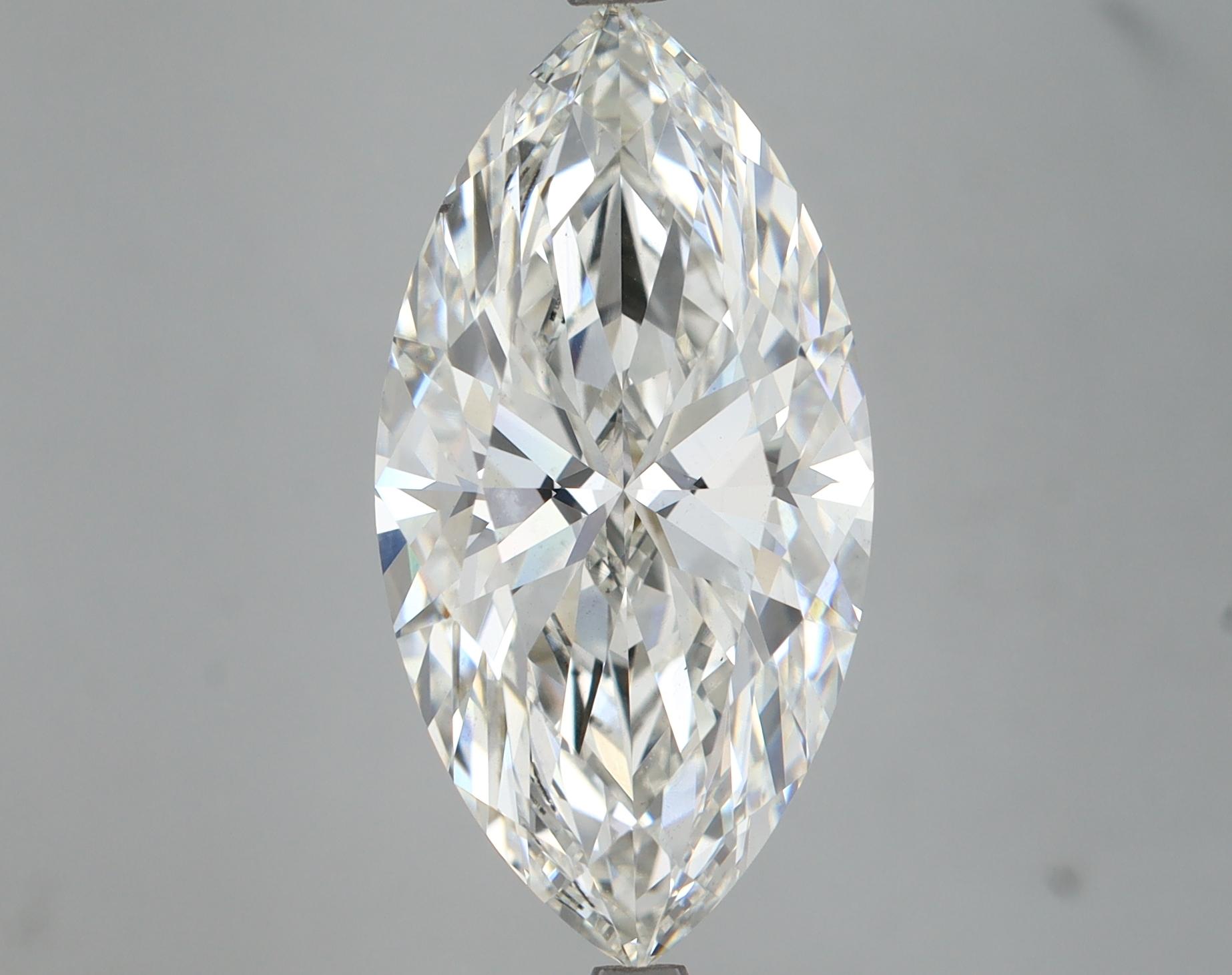 7.67 Carat Marquise Shaped Ideal Cut VS2 IGI Certified Lab Grown Diamond