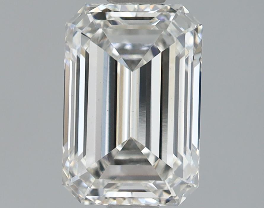 1.34 Carat Emerald Shaped Ideal Cut VS1 IGI Certified Lab Grown Diamond