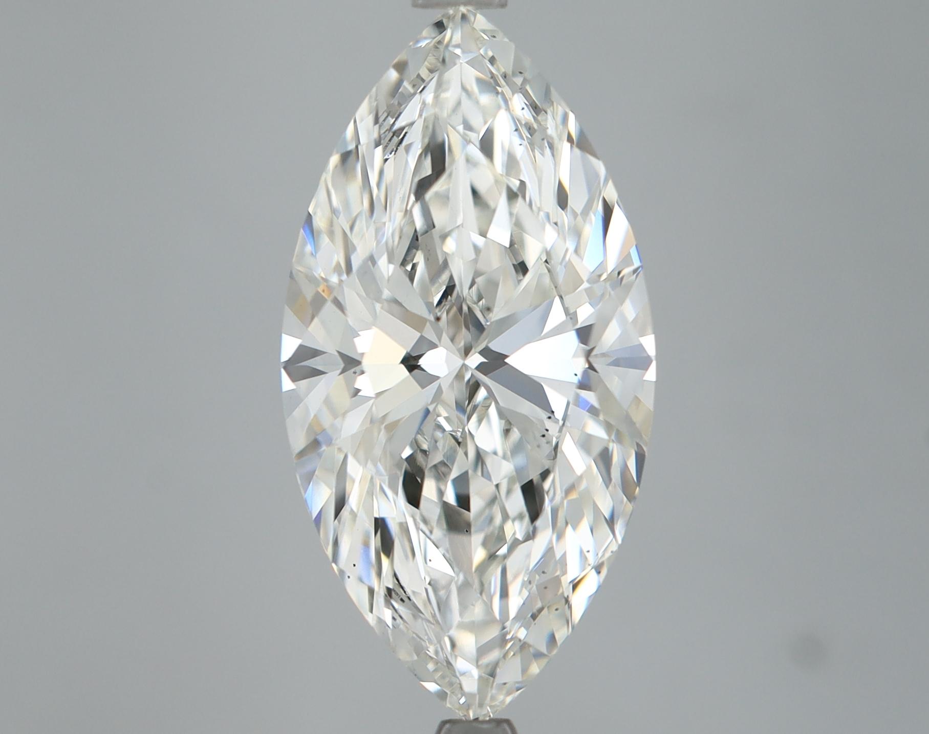 6.19 Carat Marquise Shaped Ideal Cut VS2 IGI Certified Lab Grown Diamond