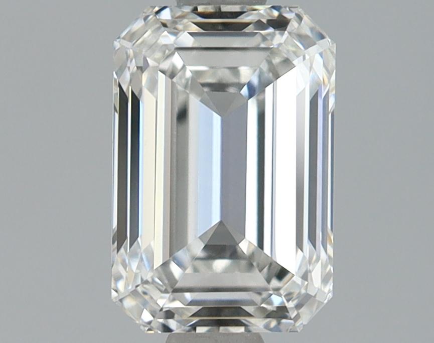 1.32 Carat Emerald Shaped Ideal Cut VVS2 IGI Certified Lab Grown Diamond