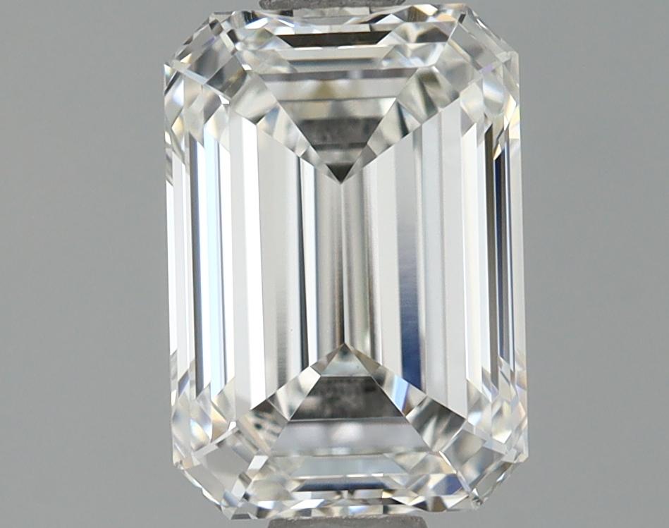 1.3 Carat Emerald Shaped Ideal Cut VVS2 IGI Certified Lab Grown Diamond